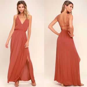 New Lulus Lost In Paradise Maxi Dress